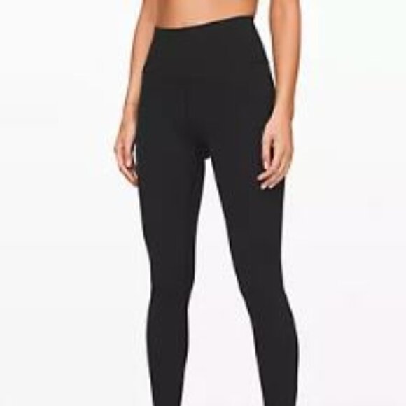 Wunder Under High-Rise Tight 31" Full-On Luxtreme Black Size 6 - Picture 1 of 1